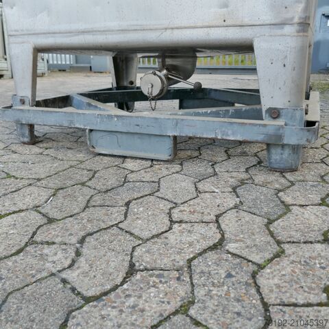 1050 Liter Container aus V2A Thyssen Umformtechnik (UCON) 9706