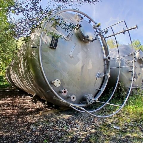 67000 liter storage tank made of V4A BERTSCH 9702