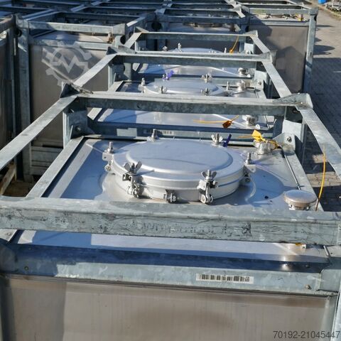 1000 Liter IBC Container aus V4A Umformtechnik Hausach (UCON) 9672
