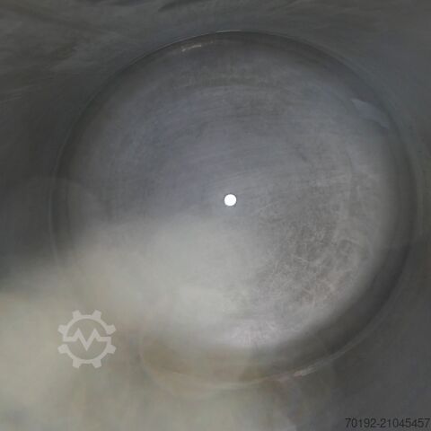 2500 liter tank made of V2A stainless steel  9666