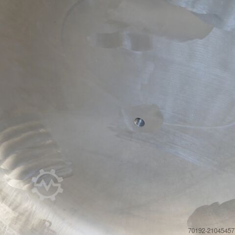 2500 liter tank made of V2A stainless steel  9666