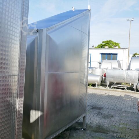 7400 Liter Rechteckbehälter aus V2A Rieger 9659