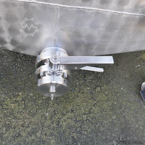 7400 Liter Rechteckbehälter aus V2A Rieger 9659