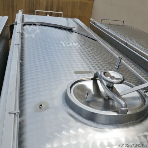 7400 Liter Rechteckbehälter aus V2A Rieger 9659