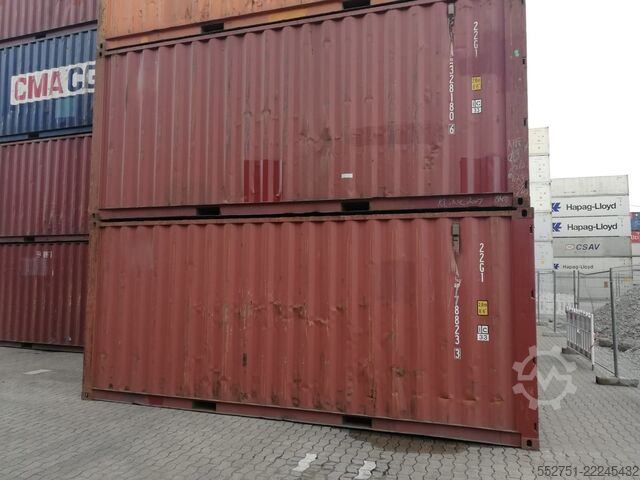Shipping container TC Containerhandel 20-Fuß Container Lagercontainer Hamburg