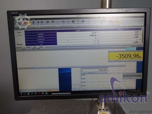 Resonance testing machine SincoTec POWER SWING 20 kN Mot Big Table