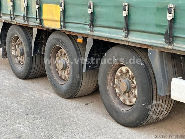 Open semitrailer with tarp KRONE SD Pritsche + Plane Edscha-Verdeck