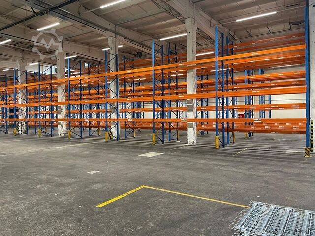 21,6 m Palettenregal 6 m hoch 4 Ebenen Stow Pal Rack