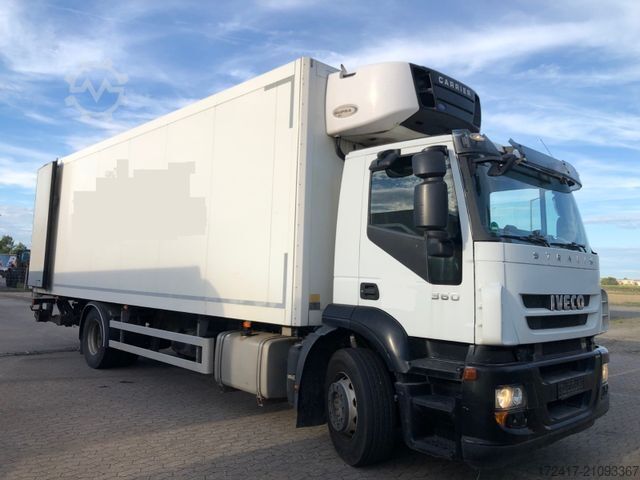Kühlkoffer-LKW IVECO Stralis AD190S36/P EURO 5Tiefkühl Carrier 950