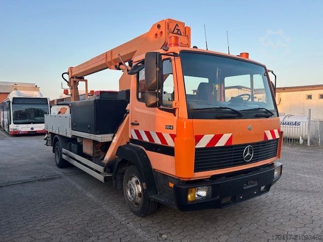 Lkw-Arbeitsbühne MERCEDES-BENZ 814 Ruthman T145 Blatt federung 2Stück Vorhanden
