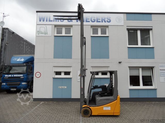 Elektro 3 Rad-Stapler Jungheinrich EFG 216k - neue Batterie - Triplex