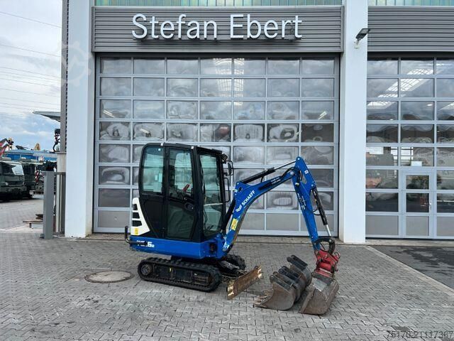 Minibagger Terex TC16 / 2017 / 1.769h / Löffelpaket / Powertilt
