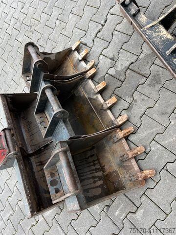 Minibagger Terex TC16 / 2017 / 1.769h / Löffelpaket / Powertilt