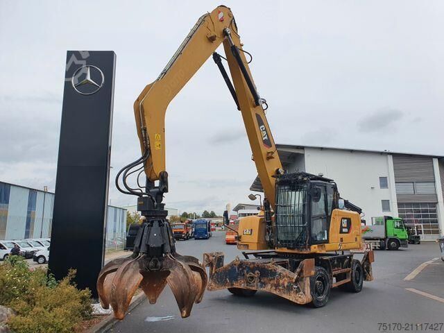 Radbagger CAT MH3024 / MH 3024 / Greifer / 2018 / 9.424h