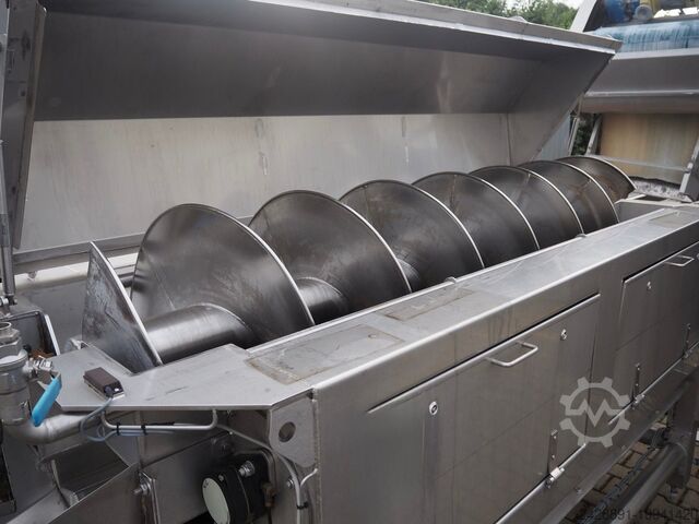 Bürsten-/Poliermaschine zur Kartoffelwäsche