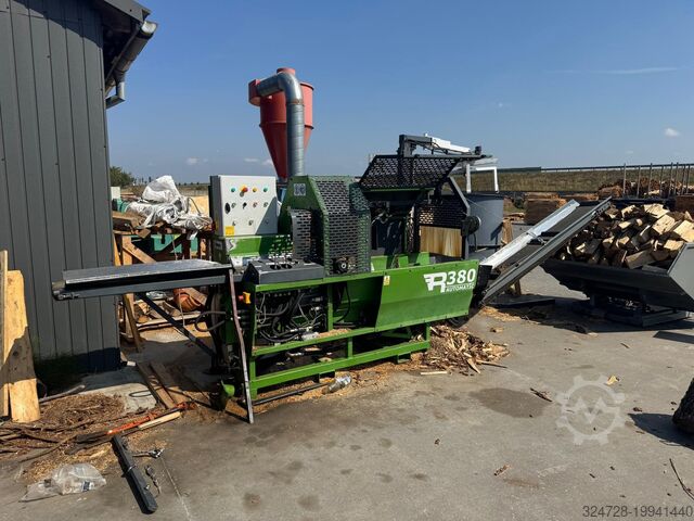 Saw and log splitter for firewood ROLTRAC R380 Automatic
