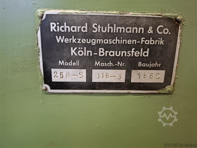 Räummaschine STUHLMANN keine Frömag Polymat 250 S Nutenräummaschine