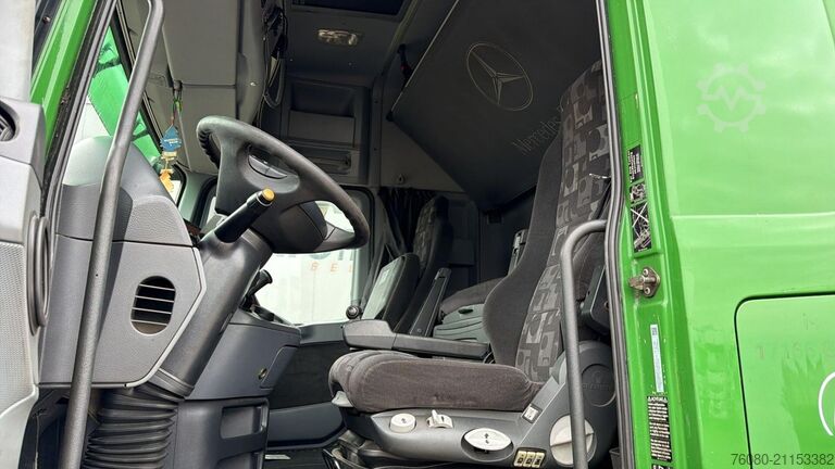 Plattformanhänger Mercedes-Benz actros 1844 (EPS / GRUE MKG 175 / CRANE MKG 175...