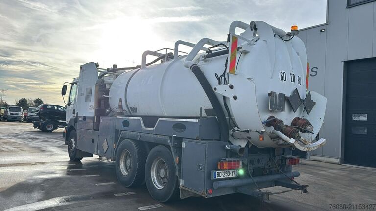 Saugfahrzeug Renault Kerax 370 (10970L / CAMION FRANCAIS / VIDANGEUR...