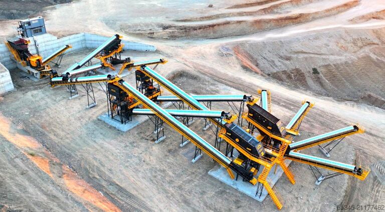 Brechanlage Stationary crushing plant 200-350 T/H Stationary crushing plant 200-350 T/H