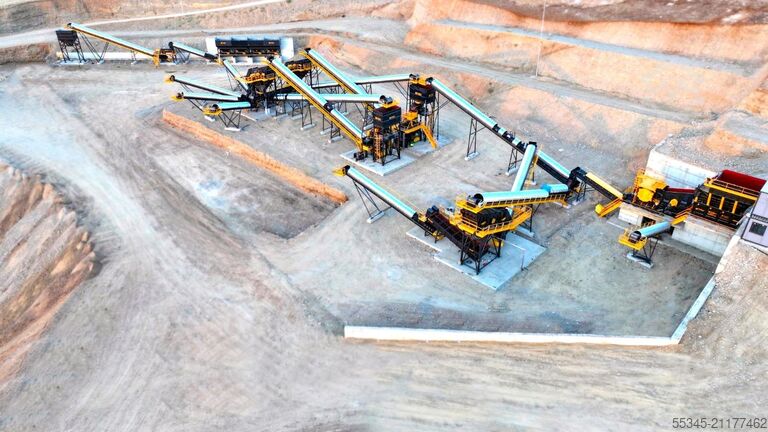 Brechanlage Stationary crushing plant 200-350 T/H Stationary crushing plant 200-350 T/H