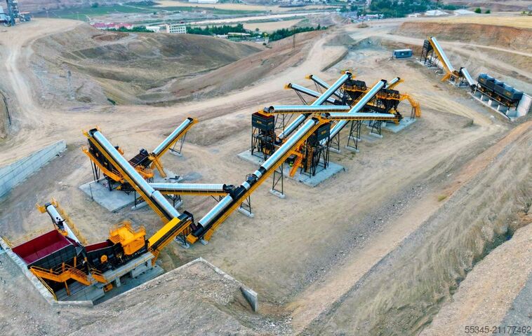 Brechanlage Stationary crushing plant 200-350 T/H Stationary crushing plant 200-350 T/H