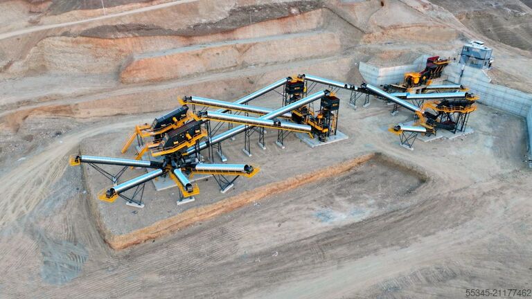 Brechanlage Stationary crushing plant 200-350 T/H Stationary crushing plant 200-350 T/H