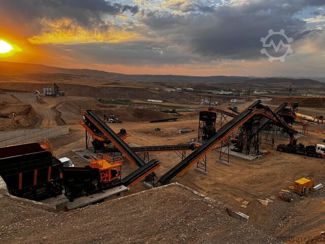 Brechanlage Stationary crushing plant 200-350 T/H Stationary crushing plant 200-350 T/H