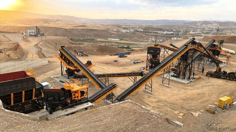 Brechanlage Stationary crushing plant 200-350 T/H Stationary crushing plant 200-350 T/H