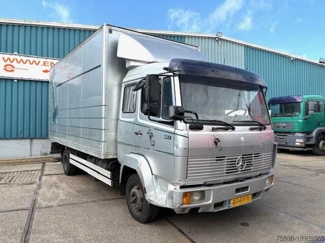 Koffer Mercedes-Benz LK 817 (6-CILINDER) ORIGINAL DUTCH TRUCK WITH C...