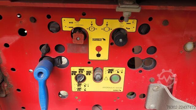 Kipper Auflieger Schmitz SKI 24 L 7.2 Stahlmulde hydr. Hecklappe