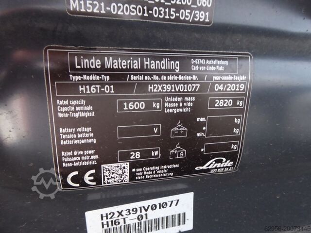 Treibgasstapler Linde H16T-01