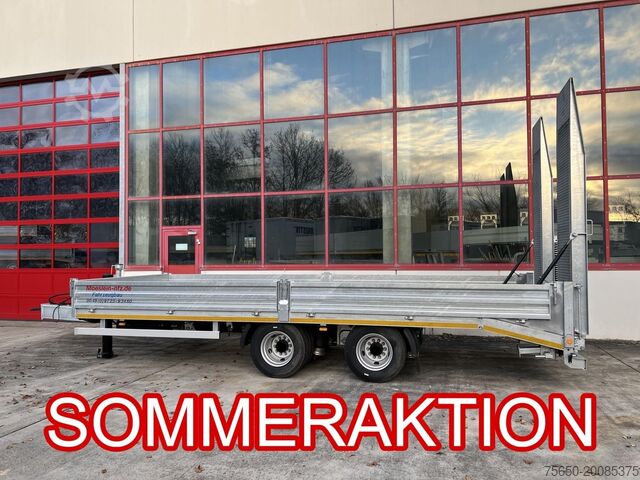 Low loader trailer Möslein TTO 19  19 t Tandemtieflader,Neufahrzeug