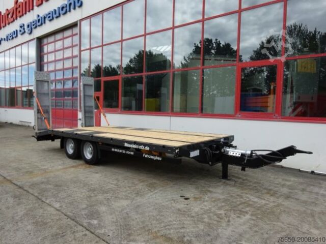 Low loader trailer Möslein TTT 11- 6,28P  Neuer Tandemtieflader