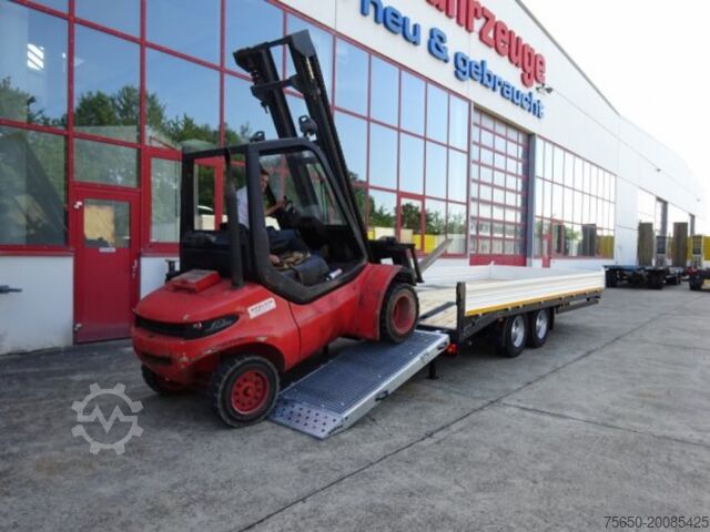 Tieflader Anhänger Möslein TTT 11-6,2 BR Orange Tandemtieflader mit breiten RampenNeufahrzeug