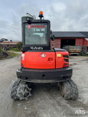 Crawler excavator Kubota KX057-4 Tracked excavator w/ sanding bucket and ro