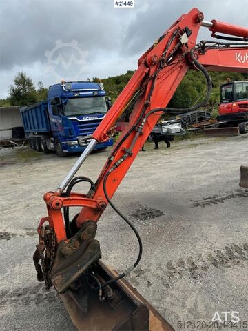 Mini excavator Kubota U35-3 Tracked excavator w/ 3 buckets WATCH VIDEO