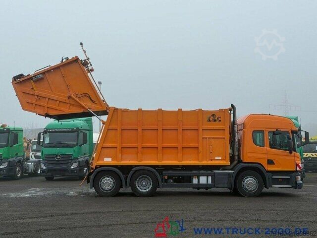 Müllwagen Scania P320 Zöller Medium X2C 21 + Delta 2301 Schüttung