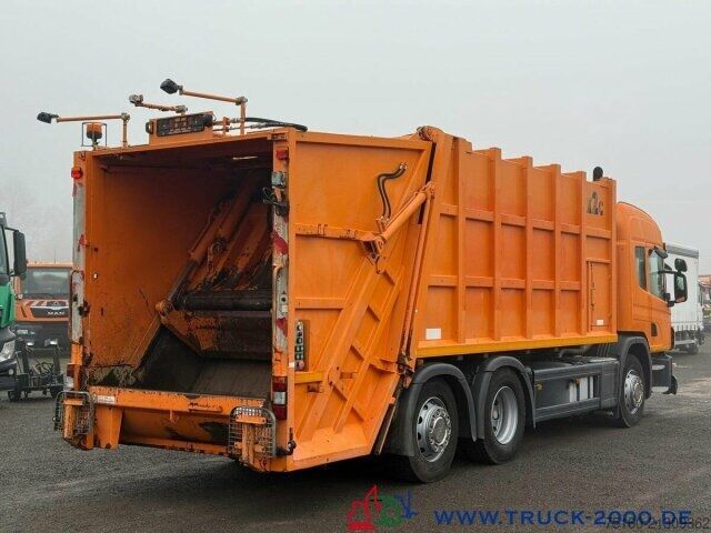 Müllwagen Scania P320 Zöller Medium X2C 21 + Delta 2301 Schüttung
