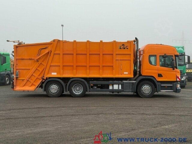 Müllwagen Scania P320 Zöller Medium X2C 21 + Delta 2301 Schüttung