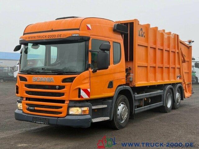 Müllwagen Scania P320 Zöller Medium X2C 21 + Delta 2301 Schüttung