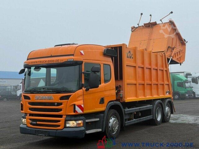 Müllwagen Scania P320 Zöller Medium X2C 21 + Delta 2301 Schüttung