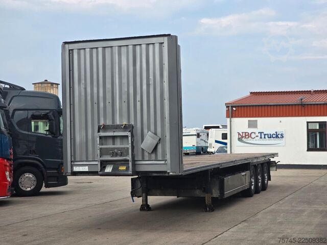 Working platform semitrailer KRONE SD * PLATEAU * BPW * 2X PALETTENKASTEN *