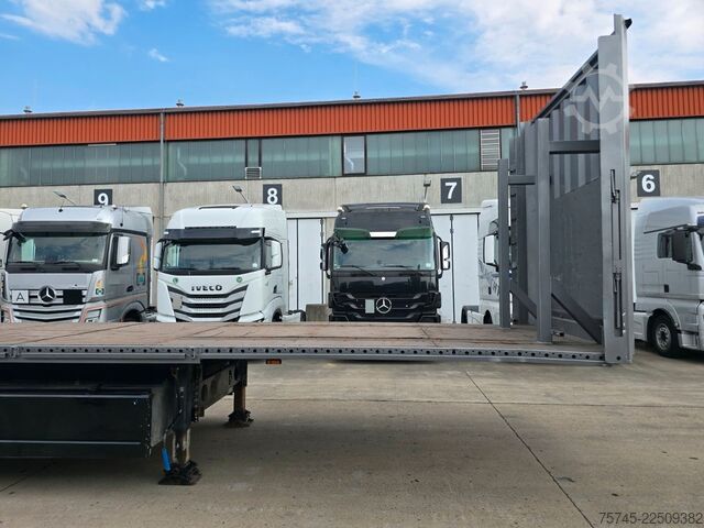 Working platform semitrailer KRONE SD * PLATEAU * BPW * 2X PALETTENKASTEN *