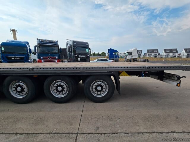 Working platform semitrailer KRONE SD * PLATEAU * BPW * 2X PALETTENKASTEN *