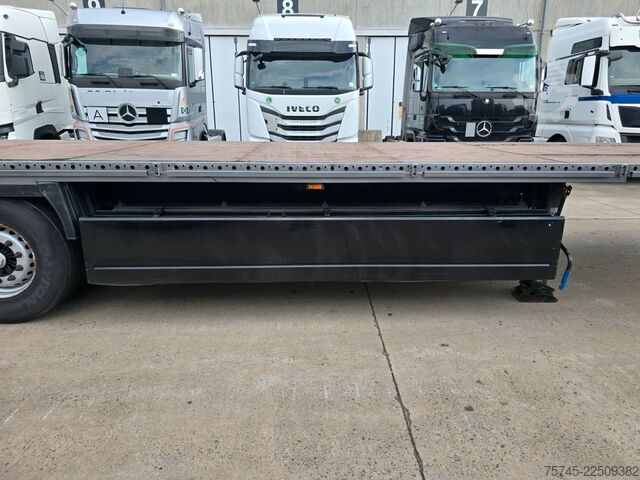 Working platform semitrailer KRONE SD * PLATEAU * BPW * 2X PALETTENKASTEN *
