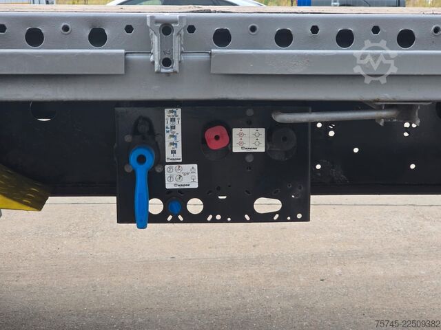 Working platform semitrailer KRONE SD * PLATEAU * BPW * 2X PALETTENKASTEN *