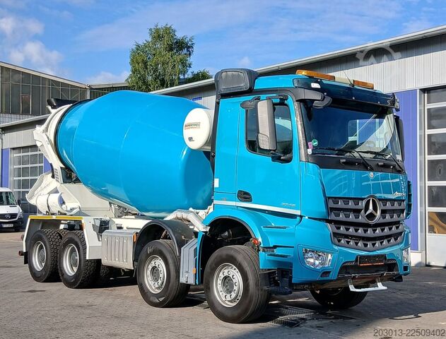 Concrete mixer truck MERCEDES-BENZ AROCS 3742 8x4 Betonmischer EUROMIX 10 m³