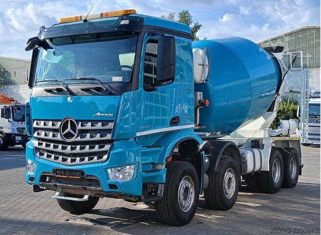 Concrete mixer truck MERCEDES-BENZ AROCS 3742 8x4 Betonmischer EUROMIX 10 m³