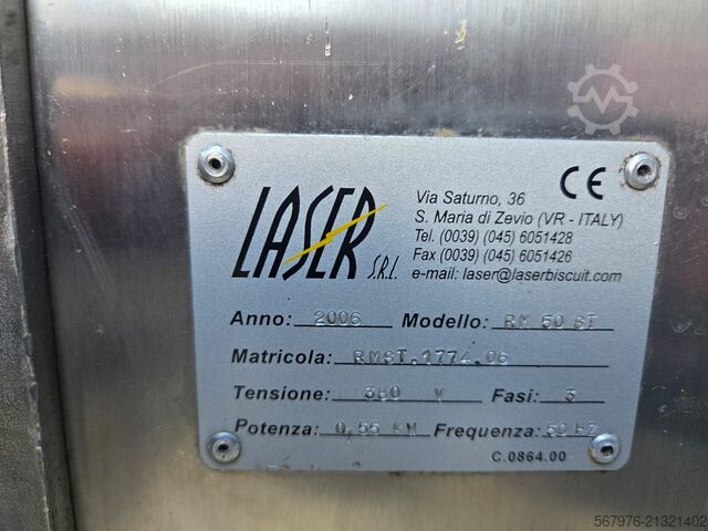 Molding and filling machine Laser s.r.l. RM-50-ST Rotary Moulding Machine